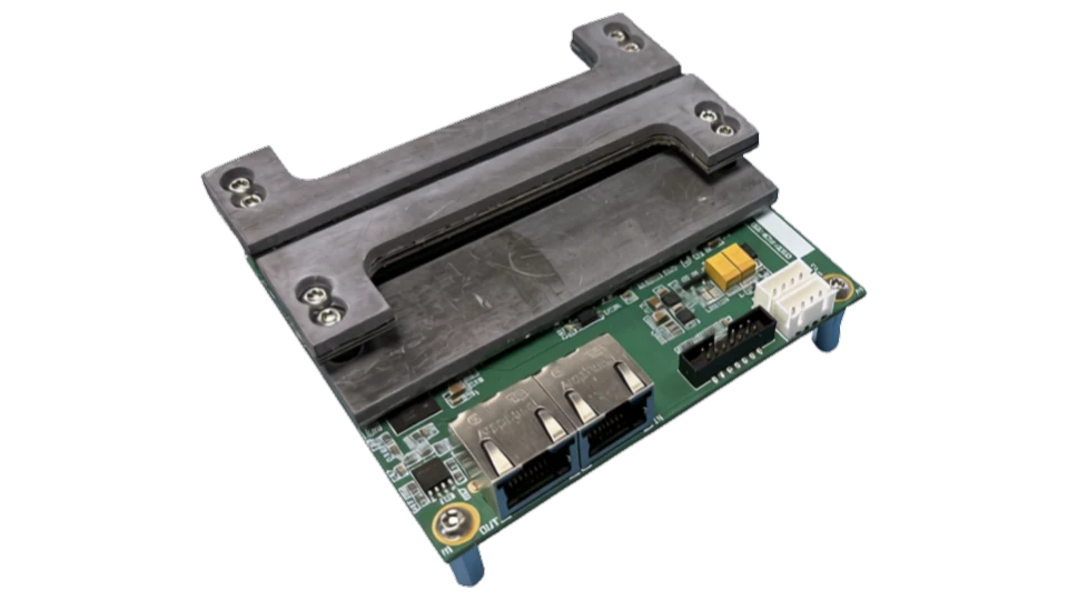 Sensor Detection detector board for 1.6 mm pitch sensors, supplied with shielding