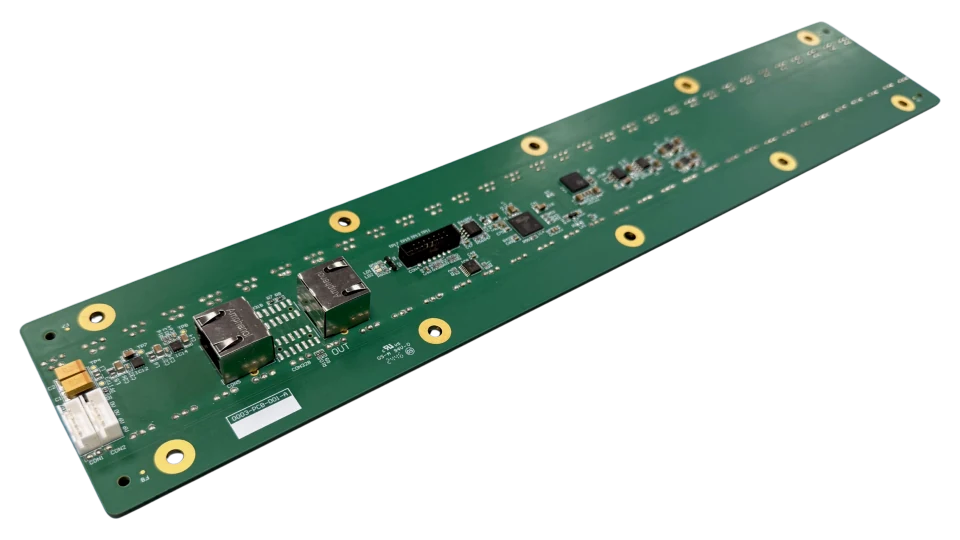 Sensor Detection detector board for custom pitch sensors