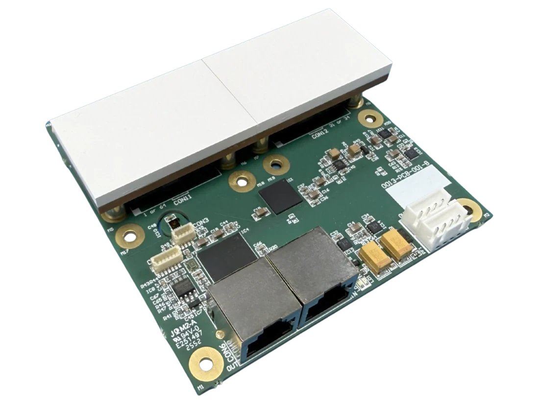 Sensor Detection TDI detector board with the sensor module fitted